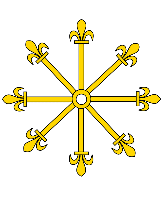 A carbuncle coat of arms